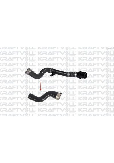 Turbo Hortumu Büyük Kraftvoll Kvoll10034616 Renault Megane Iv 2016-2024 / Clio Iv 2012-2021 / Scenic Iv 2016-2022