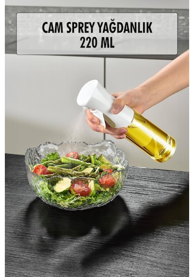 Cam Sprey Yağdanlık Beyaz 220 Ml Beyaz