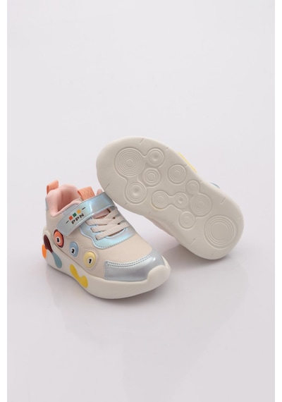 Pepino 2056 Çocuk Bebe Spor Ayakkabı Krem Pudra