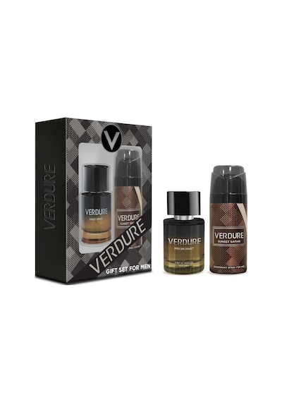 Verdure Sunset Safari Erkek Parfümü EDP 100 ML + Deodorant 150 ML