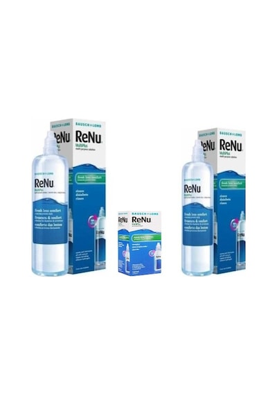 Bausch + Lomb Renu Multiplus Lens Solüsyonu 2 x 360 ML + Renu Lens Solüsyonu 120 ML