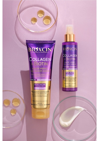 Bioxcin Collagen Biotin Hacim Verici Saç Bakım Kremi 250 Ml 2 Adet