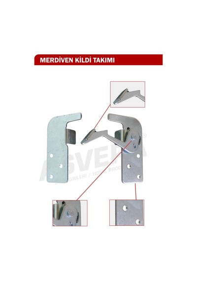 Sürgülü Merdiven Kildi Takımı