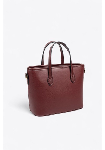 Silver Polo Sp1185 Kadın El Çantası Düz Bordo-bordo