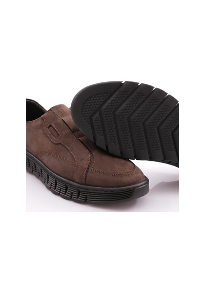 Dgn 9272 Erkek Düz Taban Sneakers Ayakkabi 9272-2505-R11235 Kahverengi