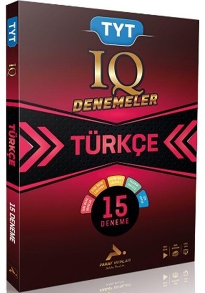 Tyt Iq Türkçe Video Çözümlü 15 Deneme Paraf Yayınları