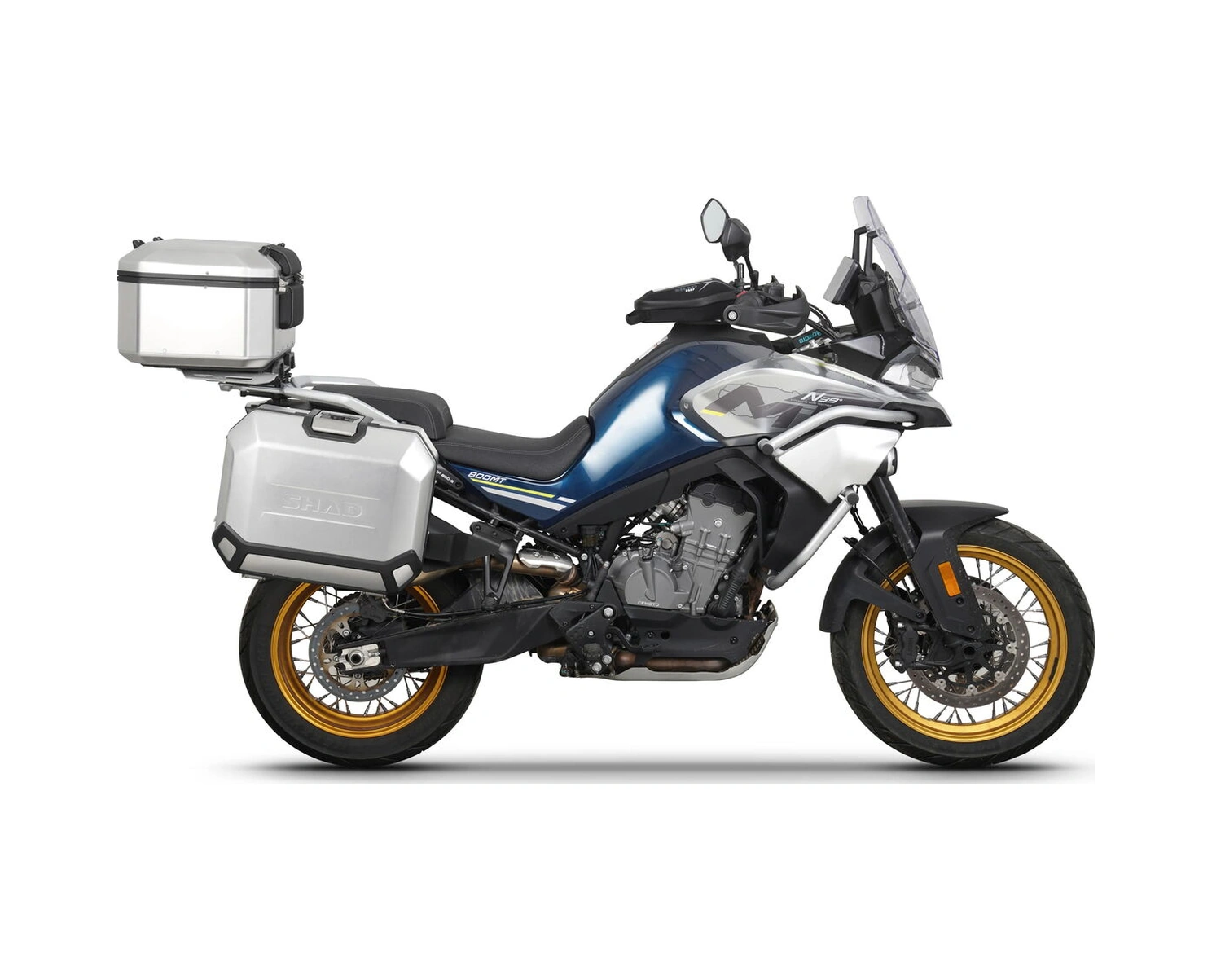 Cf Moto 800mt Arka Çanta Demiri Shad C0mt81st Siyah