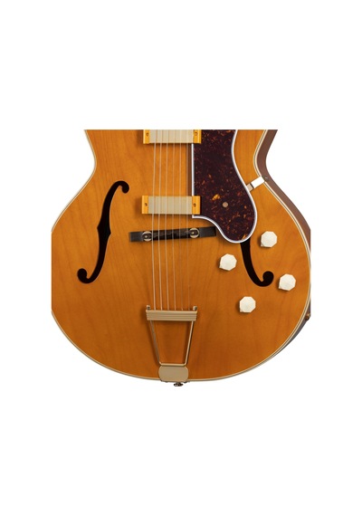 Epiphone 150th Anniversary Zephyr Deluxe Regent Hollow Body Elektro Gitar Aged Antique Natural 104080449916