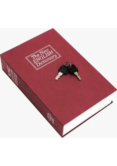 Lb Kitap Görünümlü Kasa Kumbara