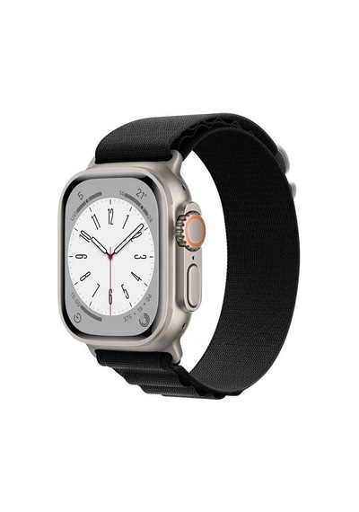 Apple Uyumlu  Watch  10 Serisi 46mm Redclick Krd74 Metal Toka Hasır Kordon