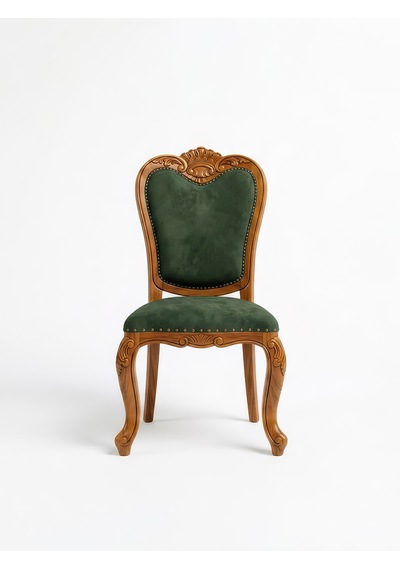 Orsay Klasik Fransız Stil Ahşap Sandalye Natural