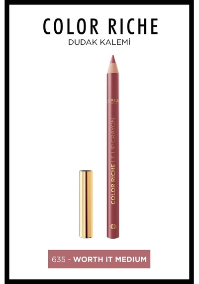 Color Riche Dudak Kalemi - 635 Worth It Medium Çok Renkli