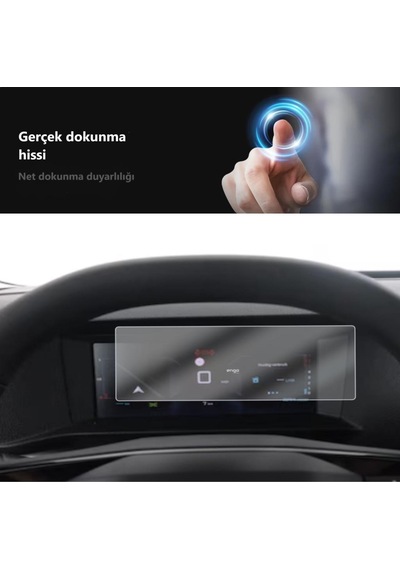 Citroen Spacetourer 10 İnç Mat Ekran Koruyucu Gösterge ' Sadece Ekran Koruyucu