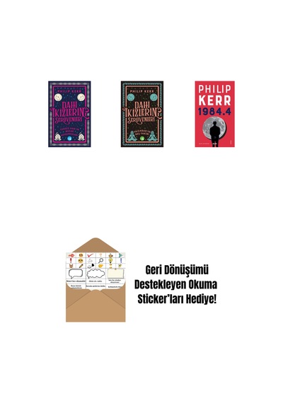 Dahi İkizlerin Serüvenleri - Cengiz Han In Mezar Soyguncuları + Dahi İkizlerin Serüvenleri - Faizabad'ın Beş Fakiri + 1984.4 + Okuma Sticker'ları