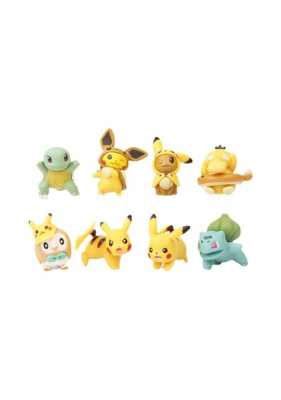 Pika Pika 8 Adet Mini Figür -