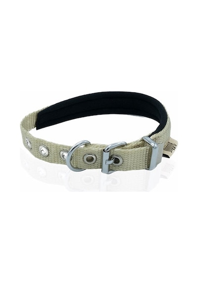 Doggie Köpek Konfor Dokuma Boyun Tasması Haki 1.5 x 20-25 CM Haki