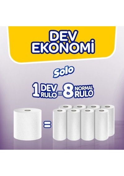 1'li Paket Yüksek Emicilikte Dev Rulo Kağıt Havlu