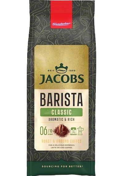 Jacobs Barista Clasic Filtre Kahve Öğütülmüş 200 Gr X 4 Adet Öğütülmüş