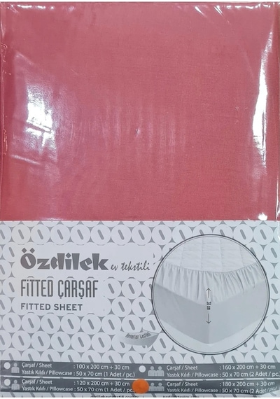 Özdilek Carsaf Fıt.yst.rf 160 200 K.mercan Colourıst Mercan