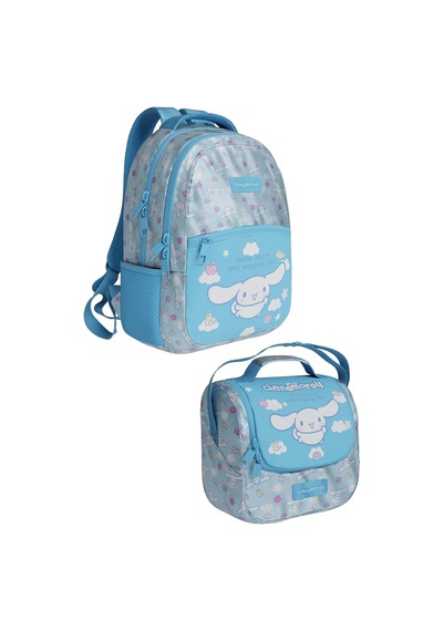 Cinnamoroll Temalı Lisanslı Premium 2'li Okul Seti Sırt Çantası-beslenme Çantası -çok Renkli