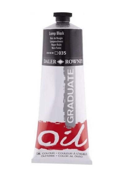 Graduate 200 ML Yağlı Boya 035 Lamp Black