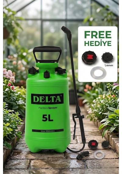 Delta Manuel Basınçlı İlaçlama Pompası 5 Lt