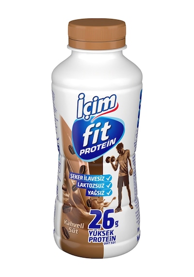 İçim Fit Protein Kahveli Süt 400 Ml X 6 Adet Yeni Ambalaj