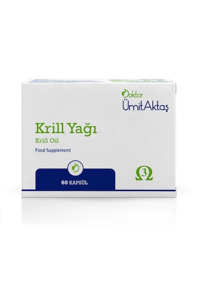 Dr. Ümit Aktaş Krill Yağı Takviyesi 60 Kapsül