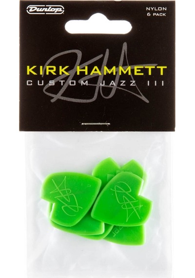 Jim Dunlop 47pkh3n Kirk Hammett Jazz Iıı 6 Adet Pena