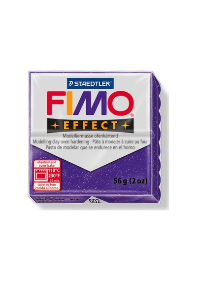 Fimo Effect Polimer Kil 57G No 602 Glitter Lilac