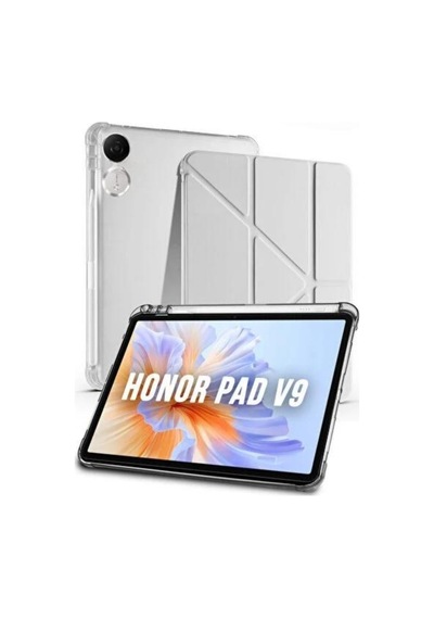 Honor Pad V9 Uyumlu Premium Tablet Kılıfı Kalemlikli Otomatik Uyandırmalı Standlı Kapaklı Kılıf