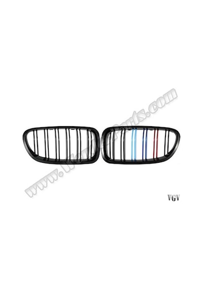 Bmw F10+lcı 2010-2016 Panjur Set Piano Siyah Çift Çıtalı M Renkli 51712165539 Wender