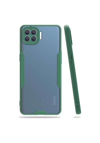 Nettech Oppo Reno 4 Lite Uyumlu Platin Seri Arka Koruma Kılıf