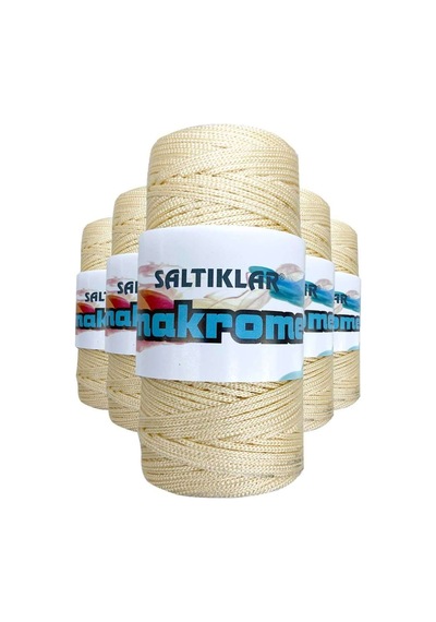 5 Adet Polyester Makrome İpi 270 100 Gr