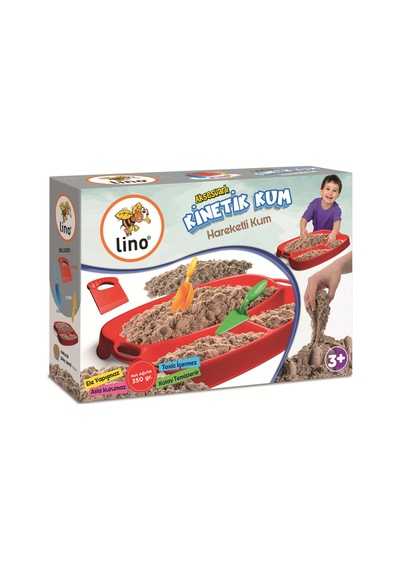 Lino Kinetik Kum Seti 350 Gr Kum+tepsi+kürek+mala+kesici