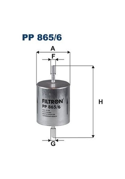 FILTRON PP865.6 Yakıt Filtresi Ford Ecosport