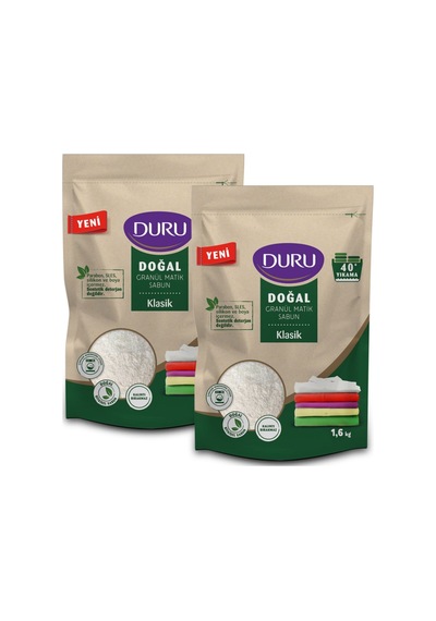 Duru Granül Matik Sabun Klasik 2 X 1,6 Kg