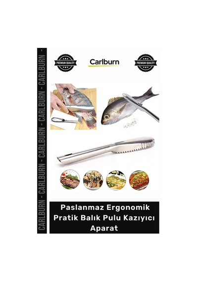 Özel Üretim Balık Temizliği Zahmetsiz Hijyenik Paslanmaz Ergonomik Pratik Balık Pulu Kazıyıcı Aparat