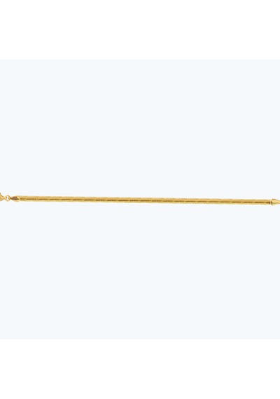 Altınbaş 22 Ayar Altın Balık Sırtı Zincir Bileklik Bzcbl0004-25937-2-330mm Çok Renkli