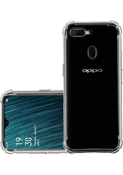 Oppo AX7 Uyumlu Kapak Şeffaf Airbag Köşe Korumalı Antishock Silikon Kılıf
