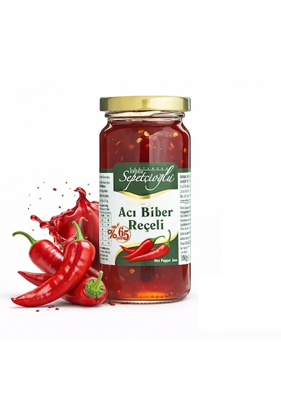 Sepetçioğlu Yöresel Sepetçioğlu Kastamonu Acı Biber Reçeli 300g