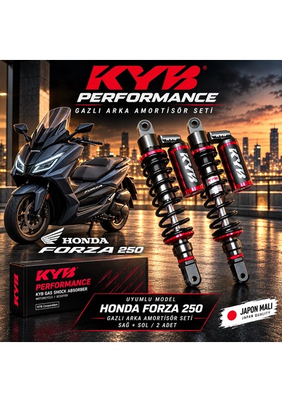Honda Forza 250 Arka Amortisör Kyb Marka Gazlı 2018-2026