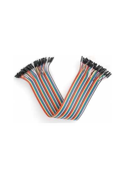 Jumper Kablo Seti 20 Cm 40'lı - Dişi / Dişi