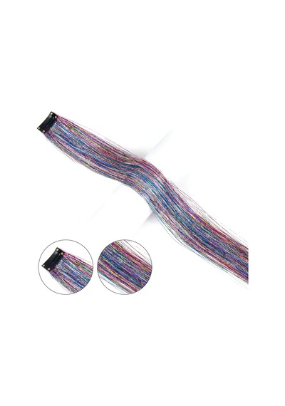 Klipsli Hair Tinsel Simi / Htk03 - Zmff-571558 Çok Renkli