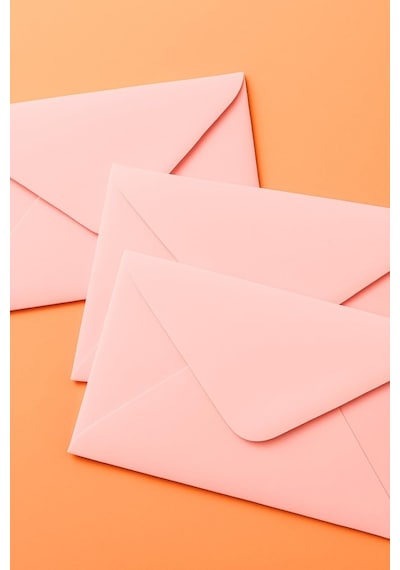 Minik Zarf, 7x9 Cm 25 Adet Açık Pembe