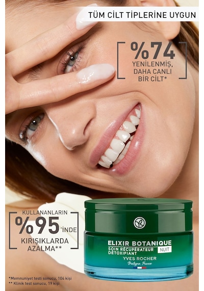 Ciltlerdeki Kırışıklık Ve İnce Çizgi Görünümünü Azaltıcı,yaşlanma Karşıtı Gece Kremi-50 Ml