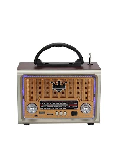 Taşınabilir Klasik Am/fm/sw Retro Nostaljik Radyo Çok Renkli