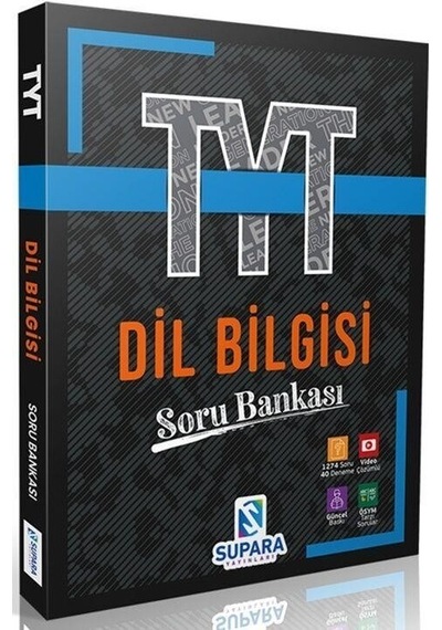 Tyt Dil Bilgisi Soru Bankası Supara Yayınları