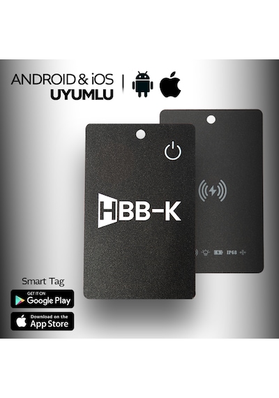 Hbb-k Apple Uyumlu iOS &android Akıllı Kart Siyah 1 Adet