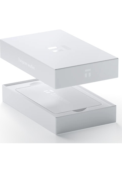 Tangem Wallet Beyaz Stealth Edition Kripto Para Cüzdanı Nfc-soğuk Cüzdan 3'lü Paket - White